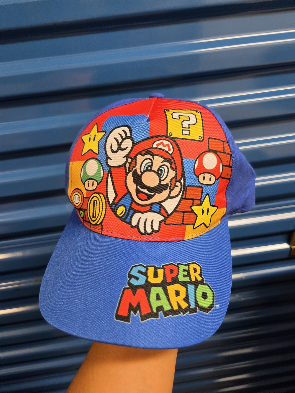 Super Mario Blue & Red Hat NWT